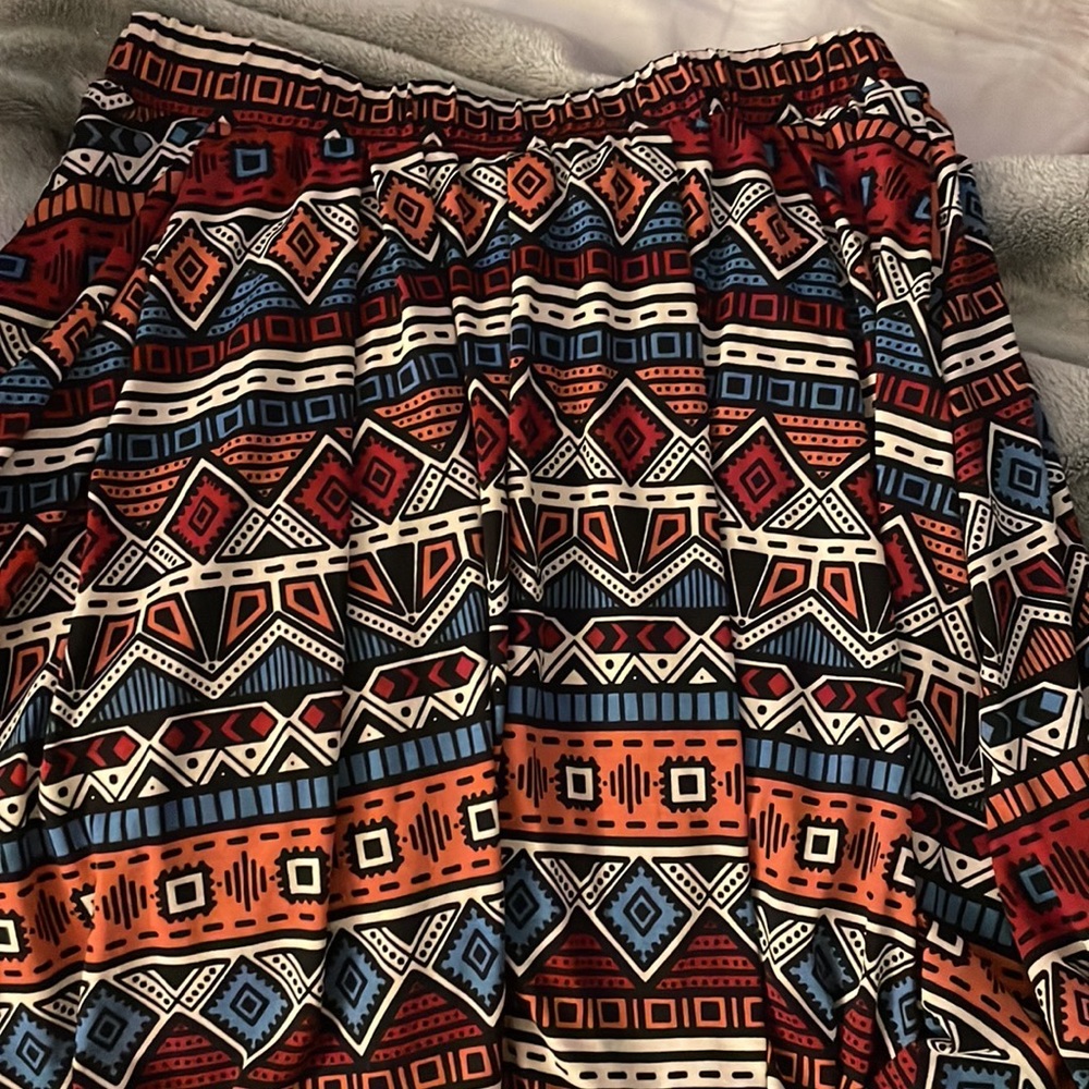 Lularoe Madison Large Aztec Skirt